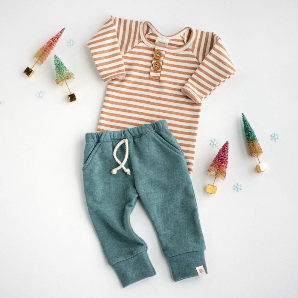 Lulu and Roo striped shirt in 0-3 months